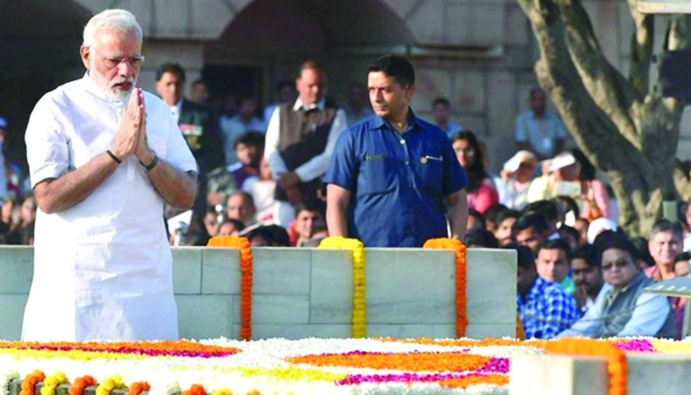 મહાત્મા ગાંધી કે મોદી નહીં પરંતુ ૧૨૫ કરોડ ભારતીયો સ્વચ્છ ભારતનું સપનું સાકાર કરી શકે : PM મોદી
