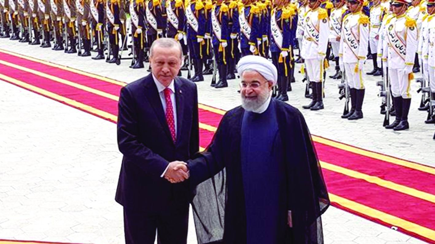 તુર્કીના રાષ્ટ્રપતિ ઈરાનની મુલાકાતે : બંને દેશો દ્વિપક્ષીય સંબંધો  અને અનેક મુદ્દાઓ પર એકબીજાને સહયોગ આપવા સહમત