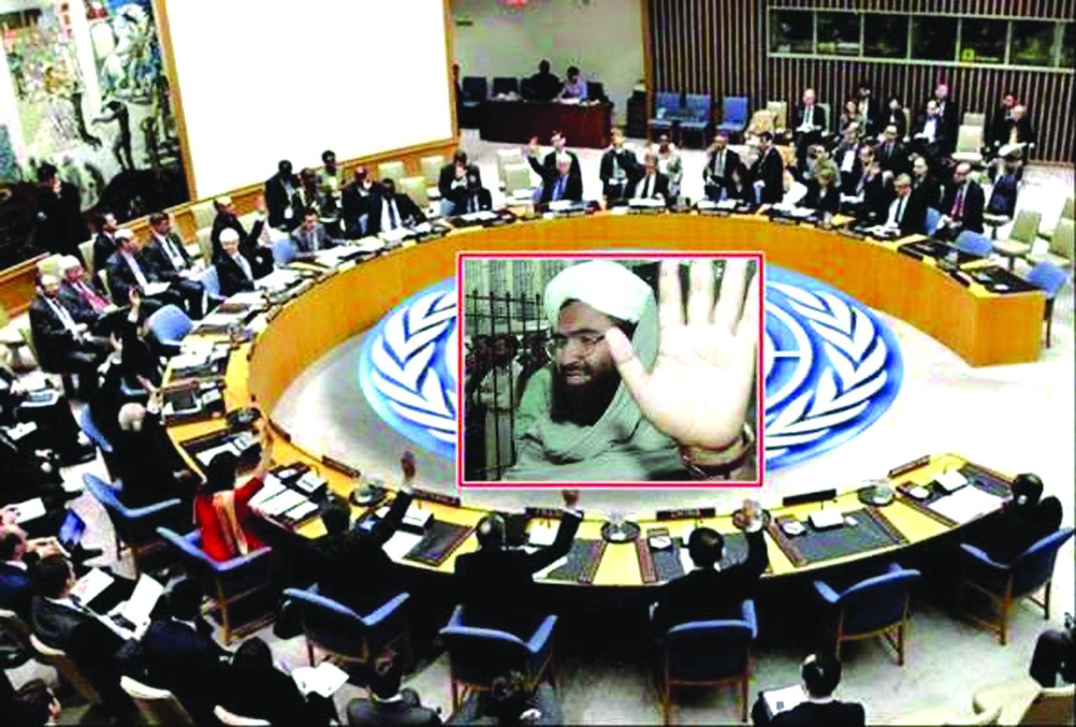 મસૂદ અઝહર સામે પ્રતિબંધ લાદવા અમેરિકાનો UN સુરક્ષા પરિષદમાં પ્રસ્તાવ