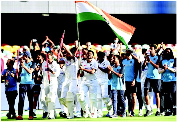 ૩૩ વર્ષ બાદ ગાબામાં ઓસ્ટ્રેલિયા હાર્યું, ભારતીય ખેલાડીઓએ તિરંગો લહેરાવ્યો ગાબાનો કિલ્લો કબજે કરી ભારતે ઈતિહાસ સર્જ્યો